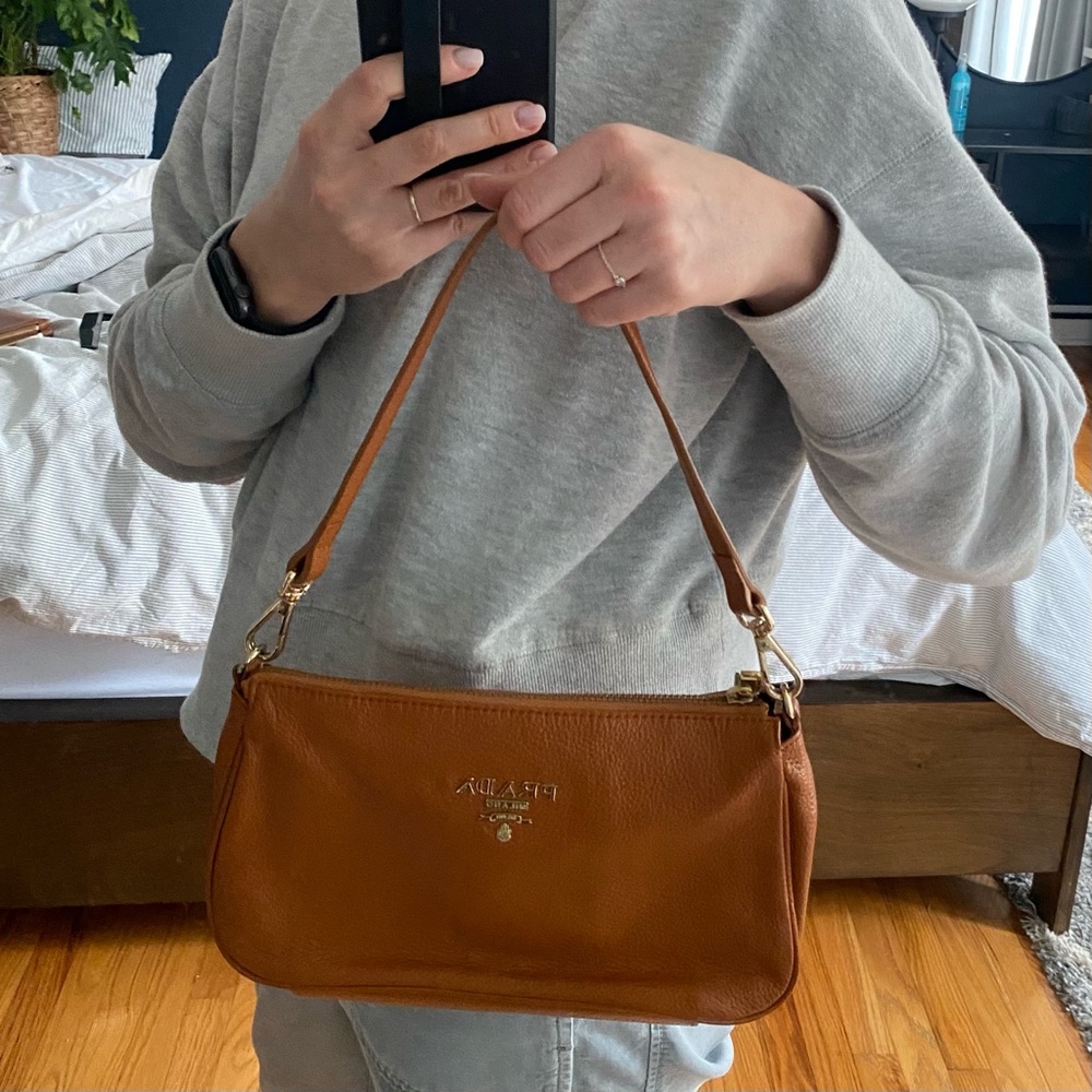 Prada Leather Shoulder Bag